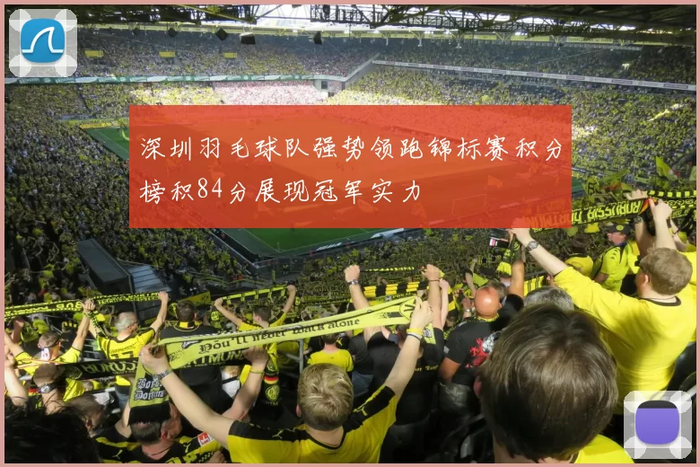 深圳羽毛球队强势领跑锦标赛积分榜积84分展现冠军实力